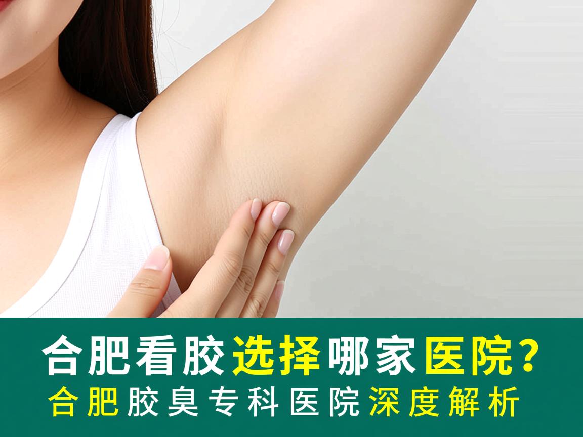 合肥看腋臭选择哪家医院？合肥腋臭专科医院深度解析