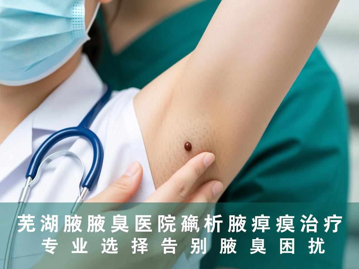 芜湖腋臭医院解析腋臭治疗，专业选择告别腋臭困扰