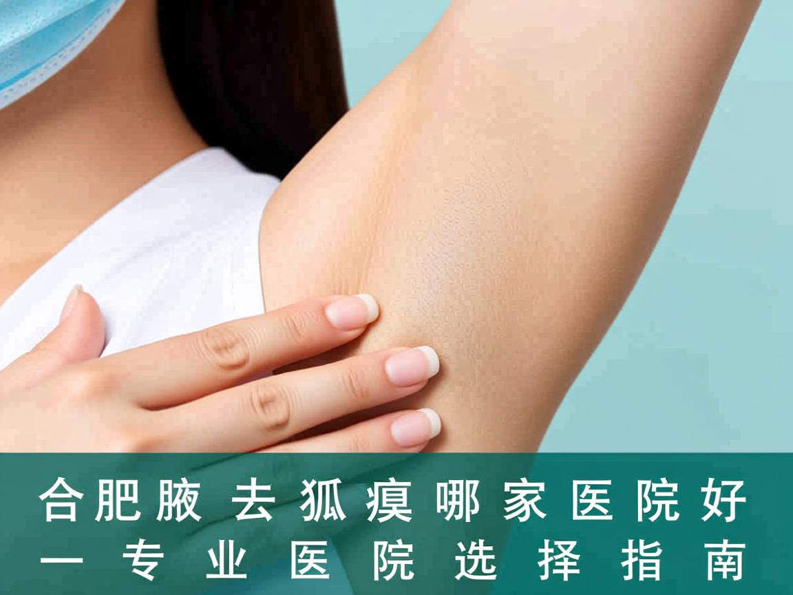 合肥腋秀解析，合肥去狐臭哪家医院好，专业医院选择指南