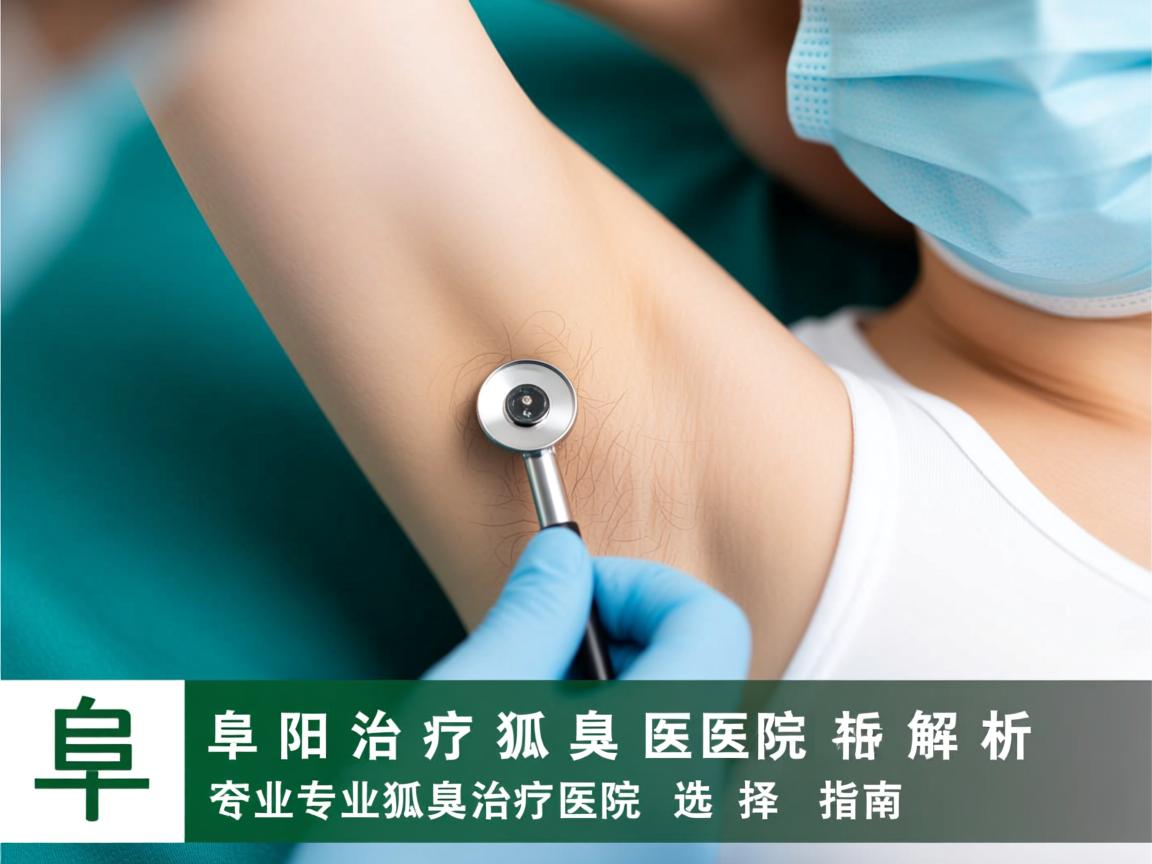 阜阳治疗狐臭医院解析，专业狐臭治疗医院的选择指南