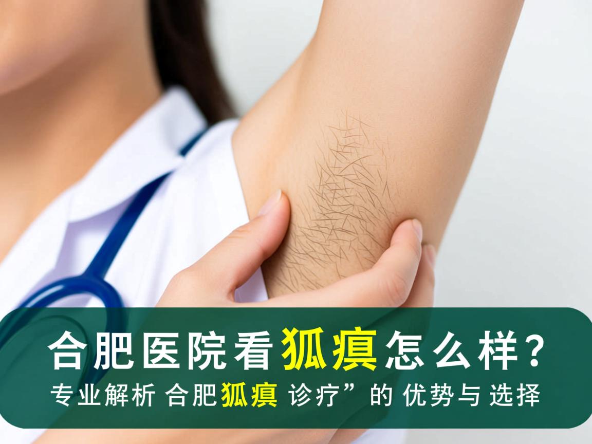 合肥医院看狐臭怎么样？专业解析合肥狐臭诊疗的优势与选择