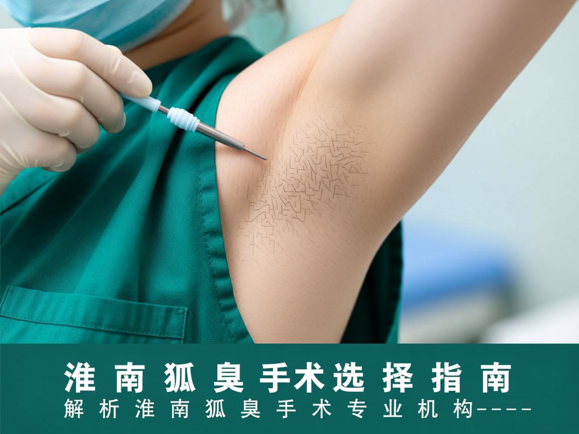 淮南狐臭手术选择指南，解析淮南狐臭手术专业机构