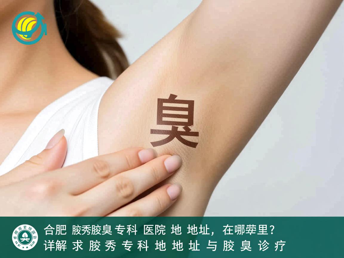 合肥腋秀腋臭专科医院地址在哪里？详解腋秀专科地址与腋臭诊疗
