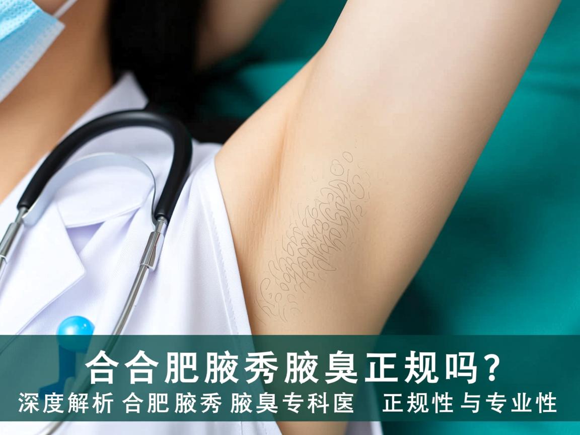 合肥腋秀腋臭正规吗?深度解析合肥腋秀腋臭专科的正规性与专业性 合肥腋秀腋臭正规吗?深度解析合肥腋秀腋臭专科的正规性与专业性
