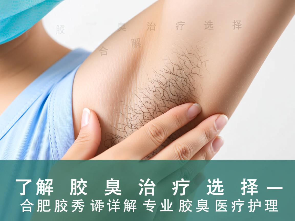 了解腋臭治疗选择 合肥腋秀详解专业腋臭医疗护理