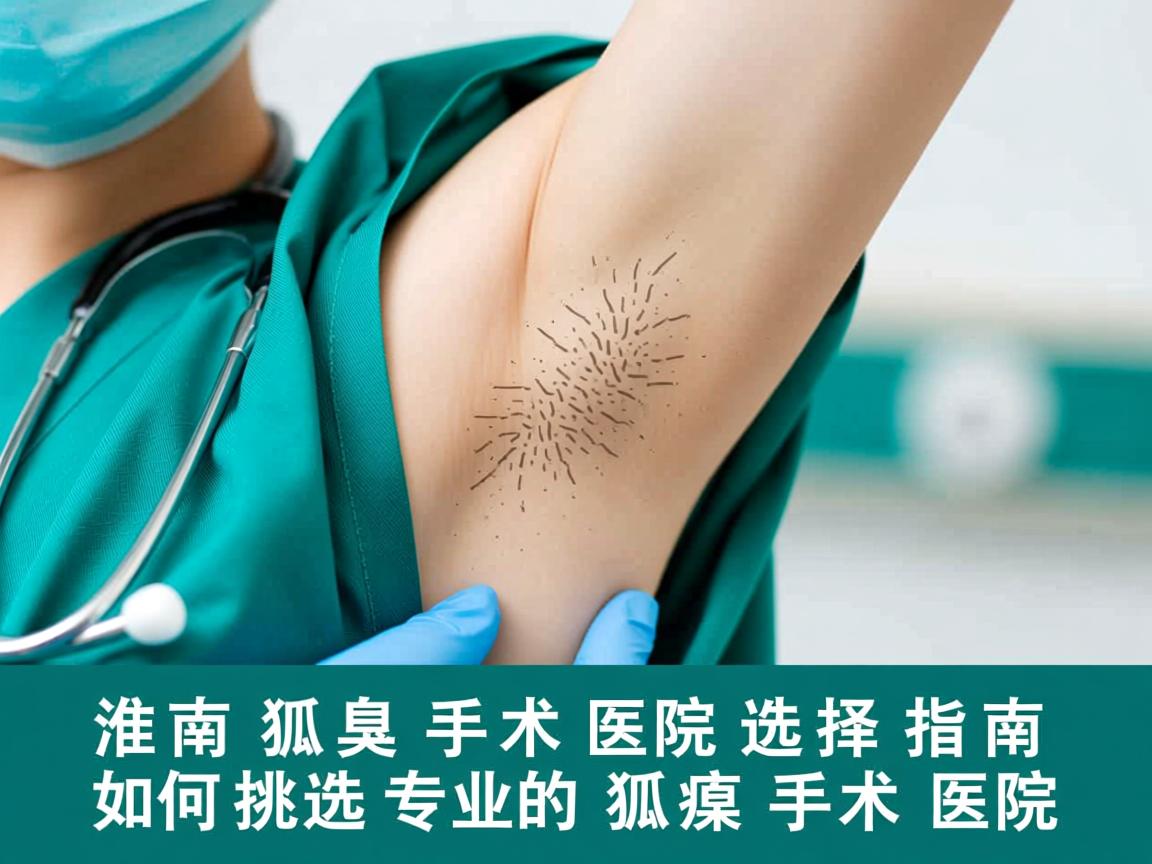 淮南狐臭手术医院选择指南,如何挑选专业的狐臭手术医院 淮南狐臭手术医院选择指南,如何挑选专业的狐臭手术医院