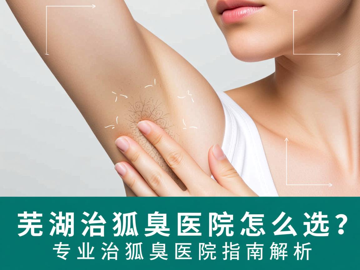 芜湖治狐臭医院怎么选？专业治狐臭医院指南解析