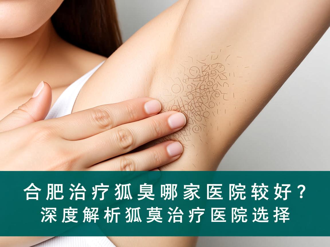合肥治疗狐臭哪家医院较好？深度解析狐臭治疗医院选择