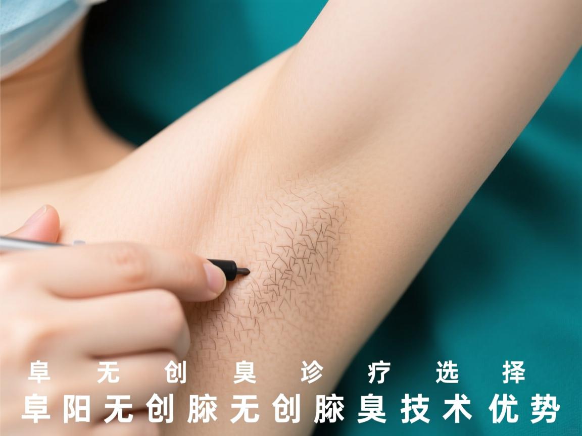 阜阳无创腋臭诊疗新选择，解析无创腋臭技术优势