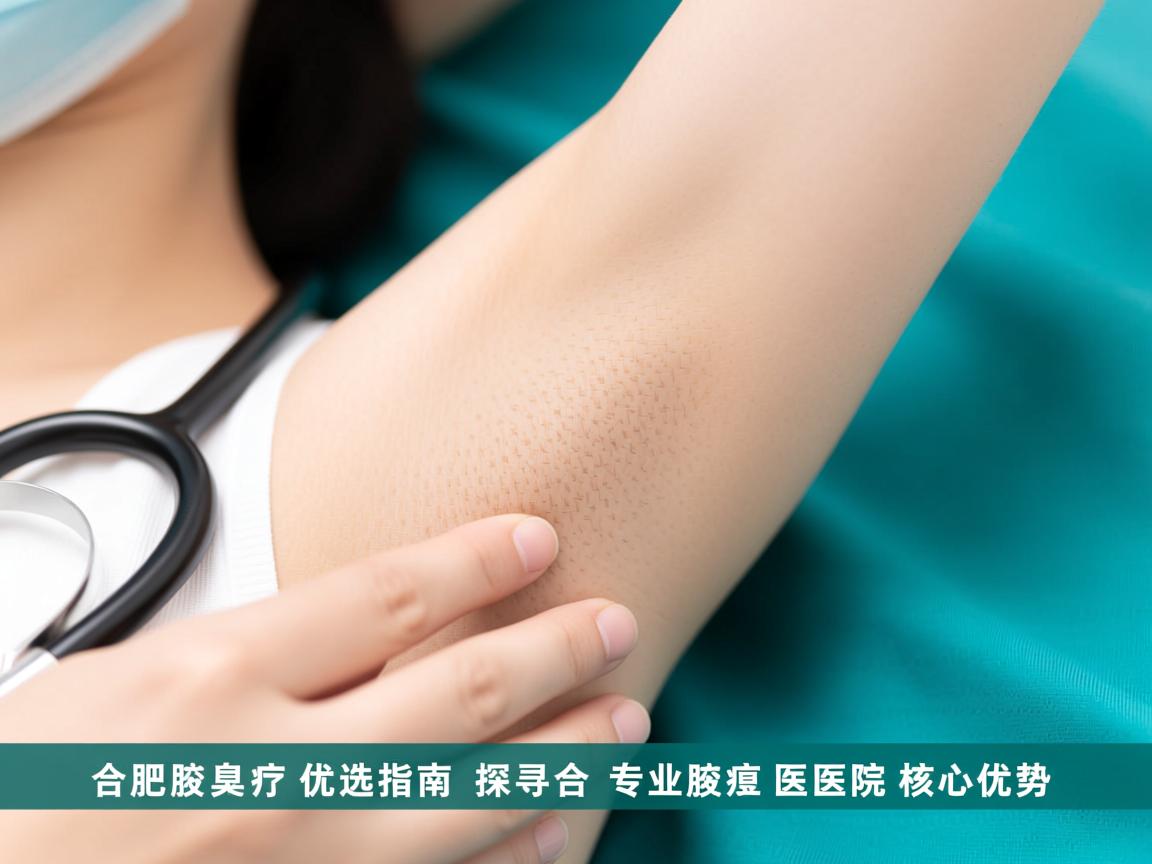合肥腋臭诊疗优选指南,探寻合肥专业腋臭医院的核心优势 合肥腋臭诊疗优选指南,探寻合肥专业腋臭医院的核心优势