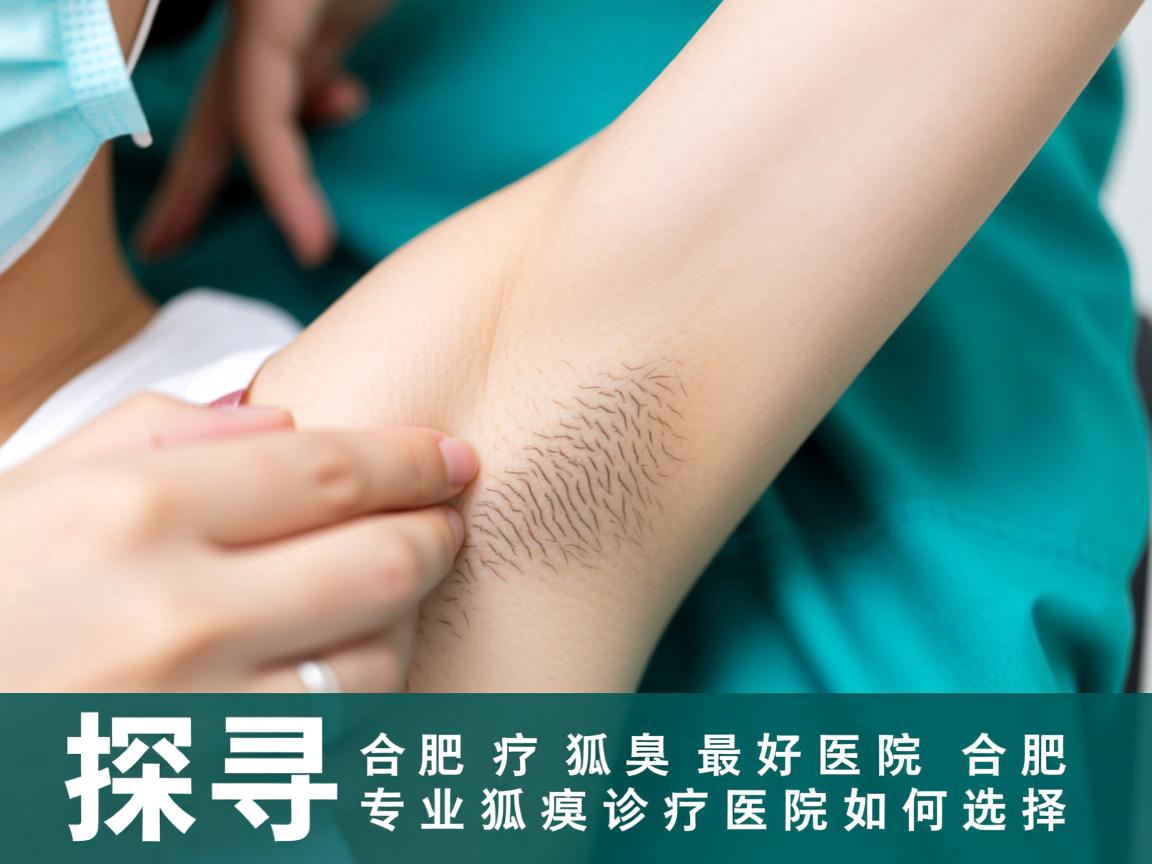 探寻合肥治疗狐臭最好医院，合肥专业狐臭诊疗医院如何选择
