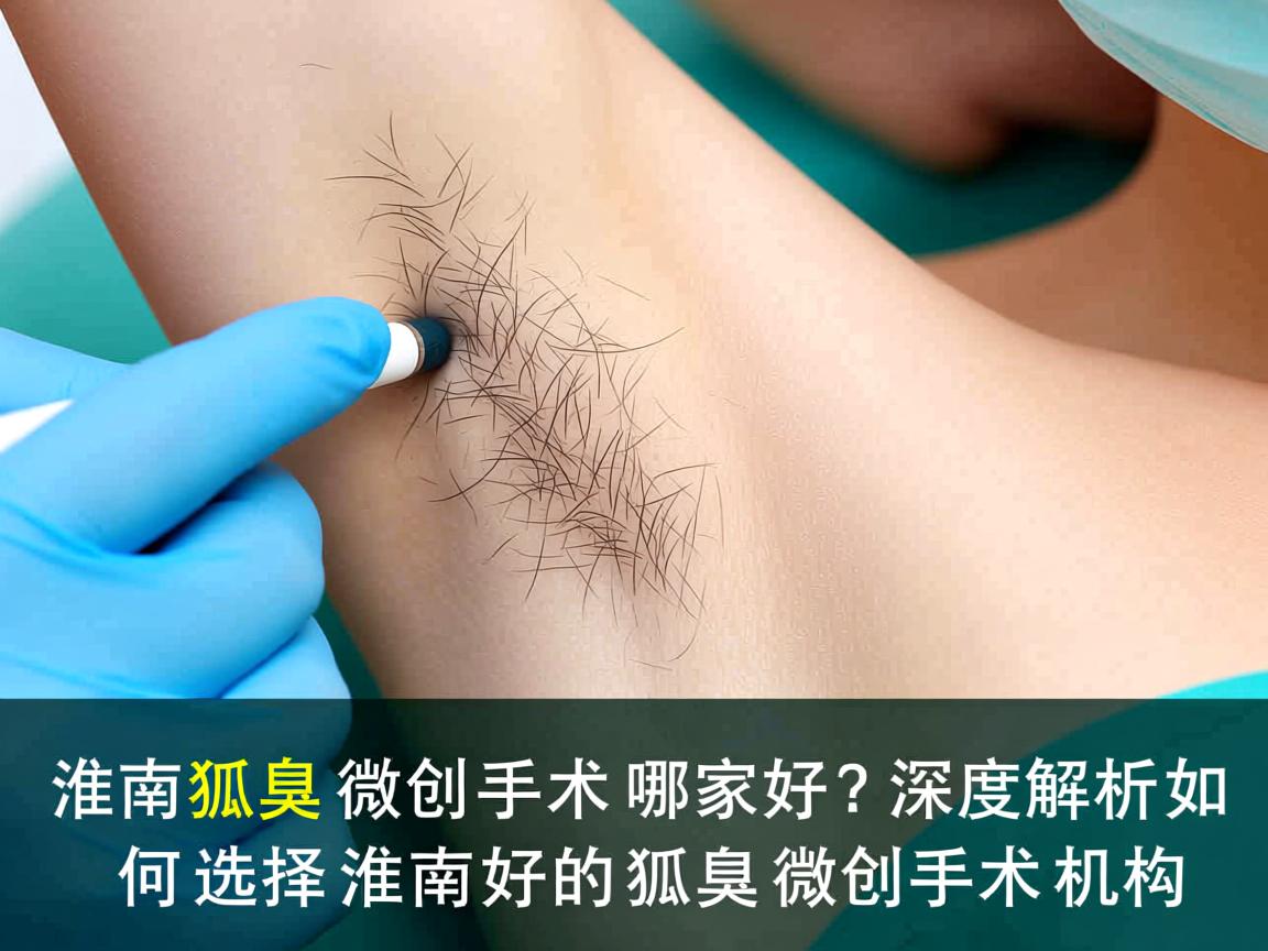 淮南狐臭微创手术哪家好?深度解析如何选择淮南好的狐臭微创手术机构 淮南狐臭微创手术哪家好?深度解析如何选择淮南好的狐臭微创手术机构