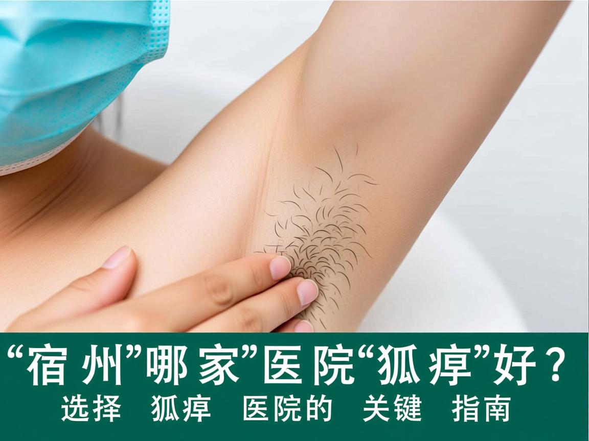 宿州哪家医院做狐臭好?选择狐臭医院的关键指南 宿州哪家医院做狐臭好?选择狐臭医院的关键指南