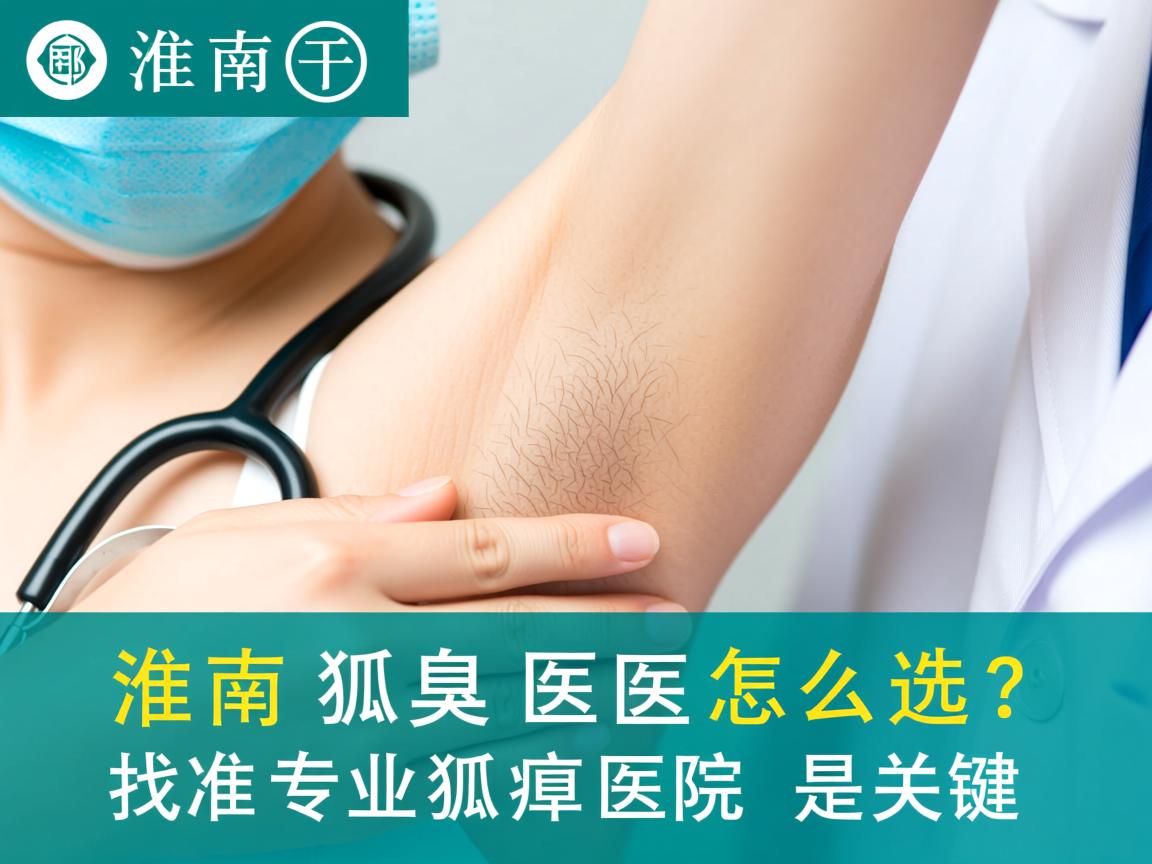 淮南狐臭医院怎么选？找准专业狐臭医院是关键