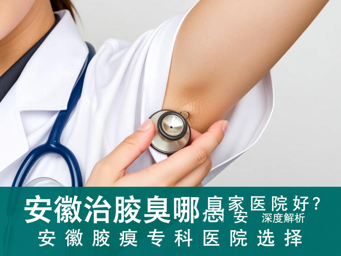 安徽治腋臭哪家医院好？深度解析安徽腋臭专科医院选择