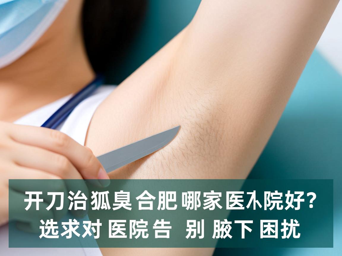 开刀治狐臭合肥哪家医院好?选对医院告别腋下困扰 开刀治狐臭合肥哪家医院好?选对医院告别腋下困扰
