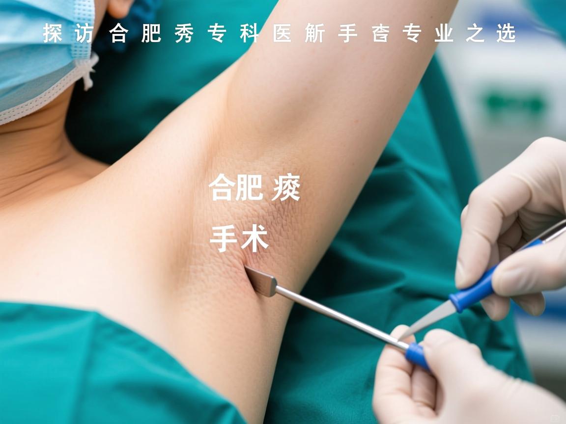 探访合肥腋秀专科医院,解析合肥腋臭手术的专业之选 探访合肥腋秀专科医院,解析合肥腋臭手术的专业之选