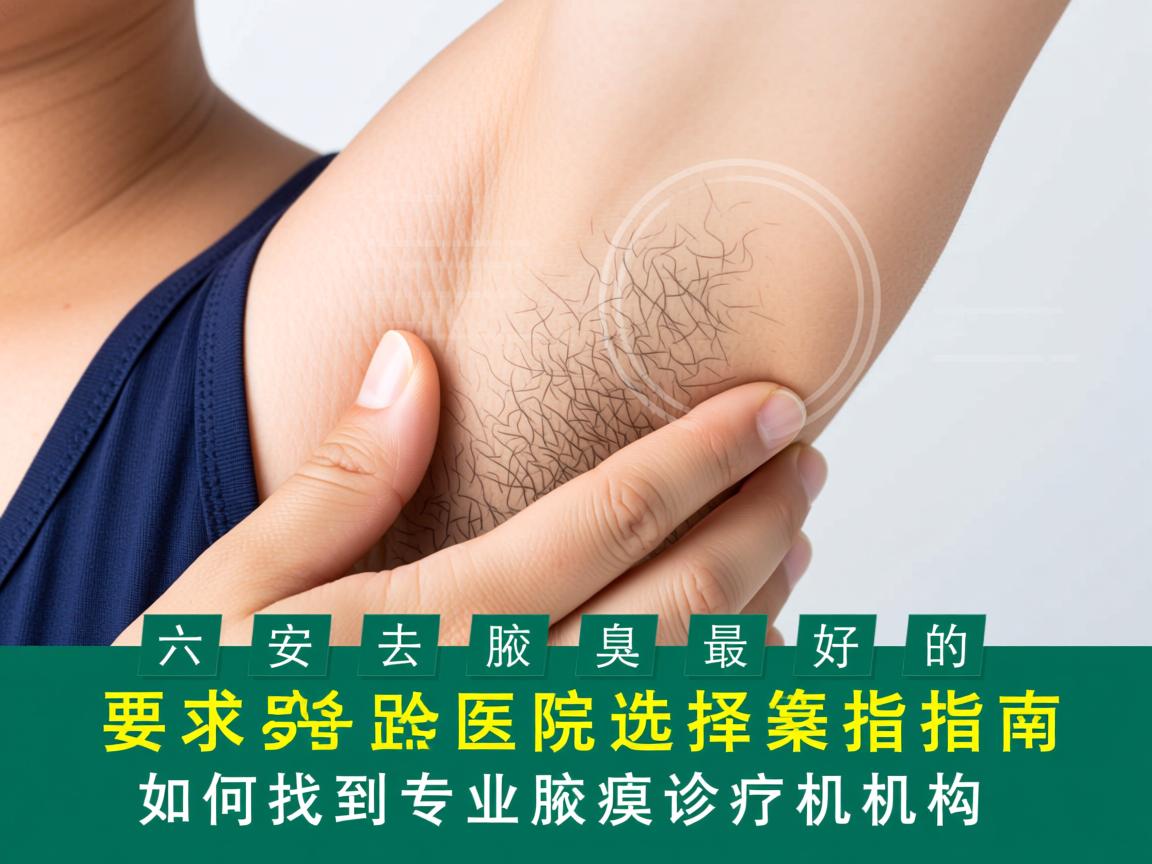 六安去腋臭最好的医院选择指南,如何找到专业腋臭诊疗机构 六安去腋臭最好的医院选择指南,如何找到专业腋臭诊疗机构