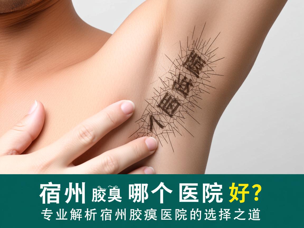 宿州腋臭哪个医院好？专业解析宿州腋臭医院的选择之道