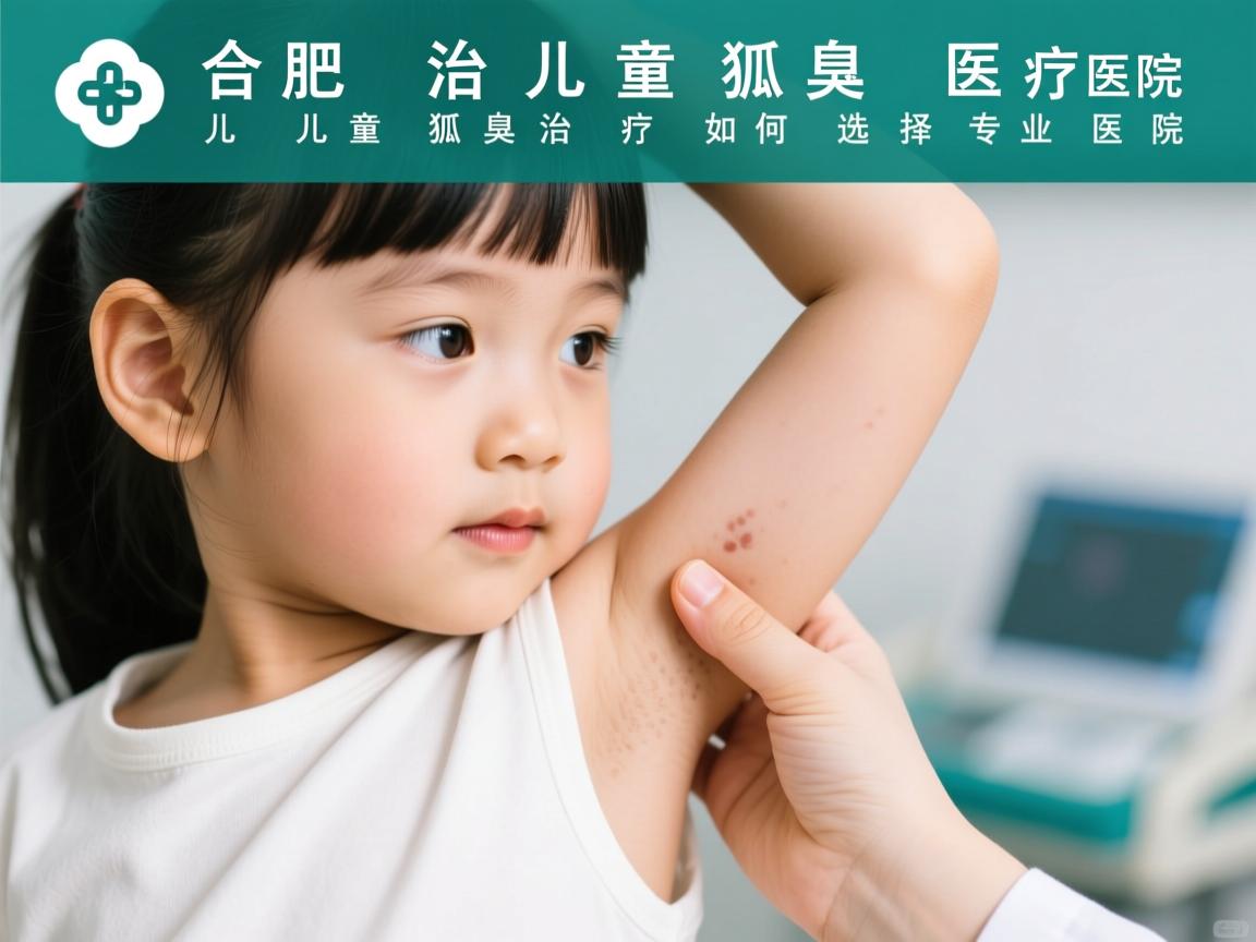 合肥治儿童狐臭医院解析，儿童狐臭治疗如何选择专业医院