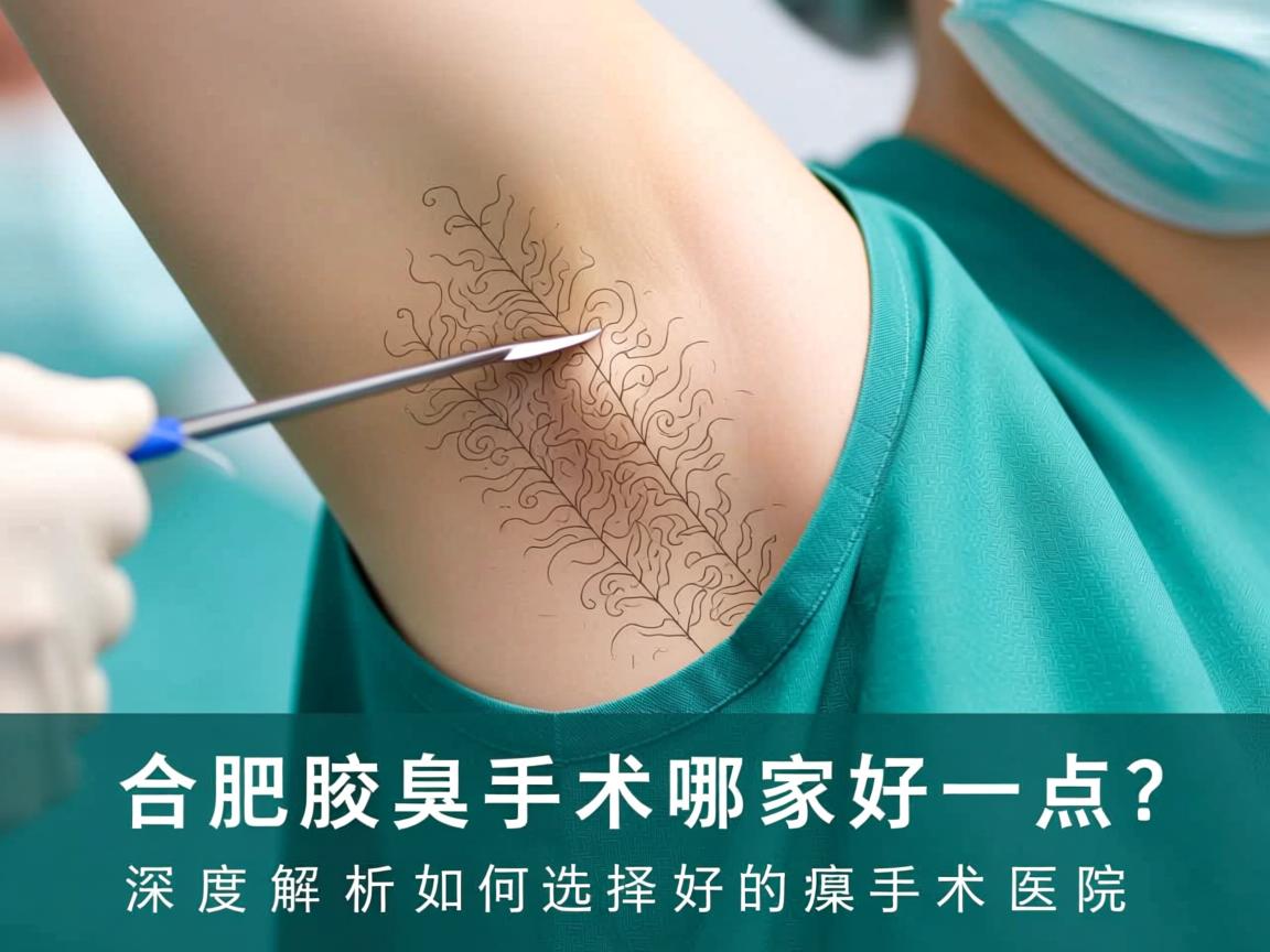 合肥腋臭手术哪家好一点?深度解析如何选择好的腋臭手术医院 合肥腋臭手术哪家好一点?深度解析如何选择好的腋臭手术医院