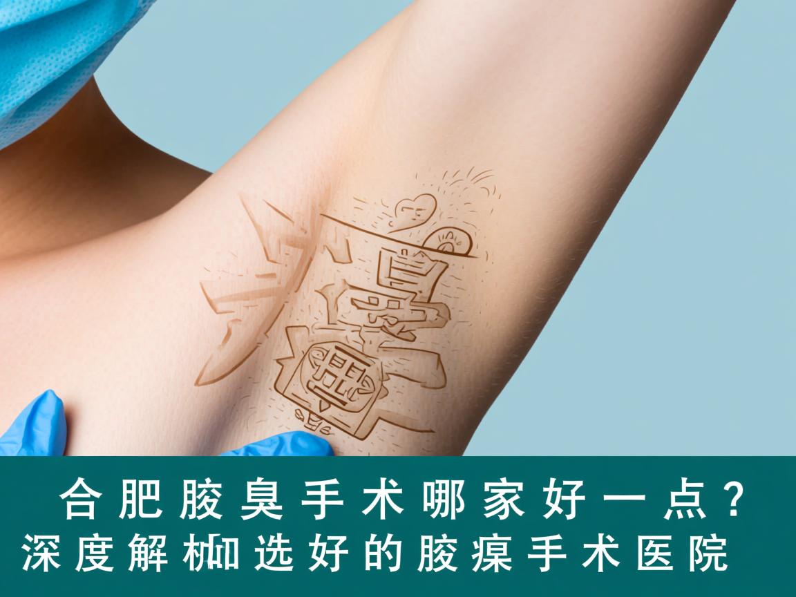 合肥腋臭手术哪家好一点?深度解析如何选择好的腋臭手术医院 合肥腋臭手术哪家好一点?深度解析如何选择好的腋臭手术医院