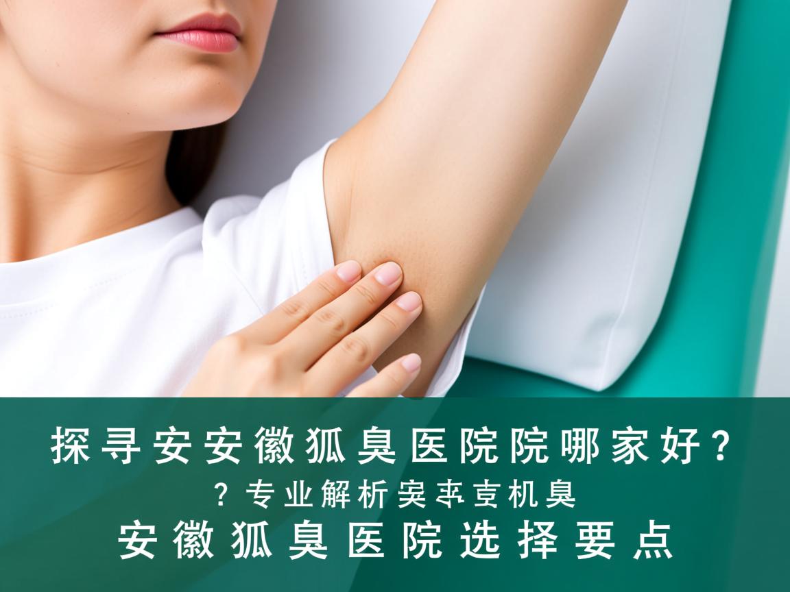 探寻安徽狐臭医院哪家好？专业解析安徽狐臭医院选择要点