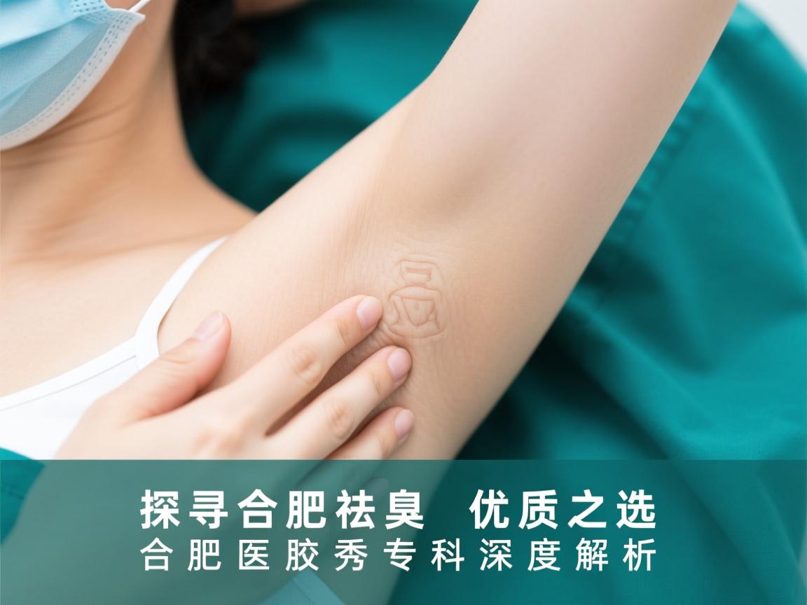 探寻合肥祛腋臭医院优质之选，合肥腋秀专科深度解析