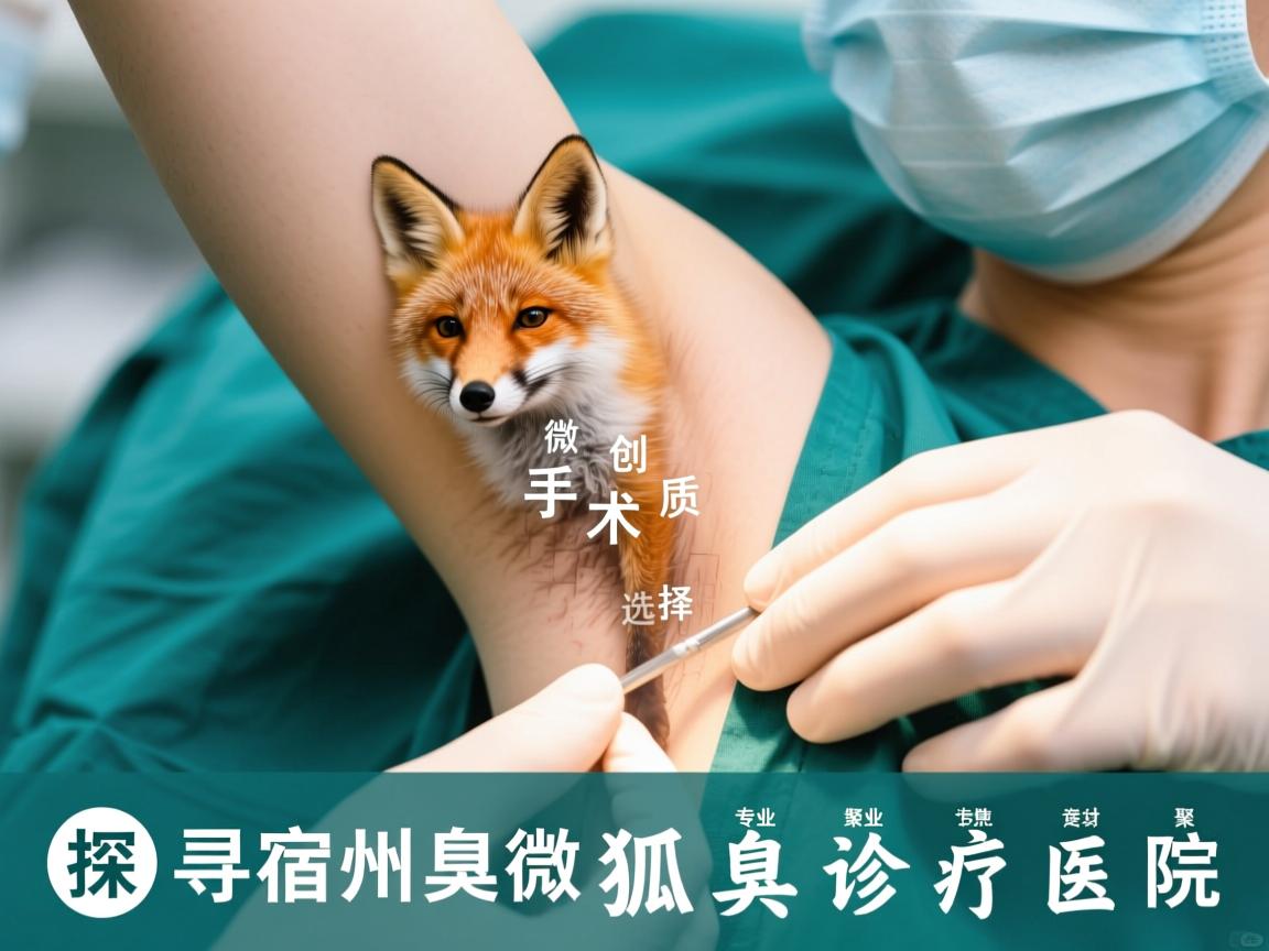 探寻宿州狐臭微创手术优质选择，聚焦专业狐臭诊疗医院