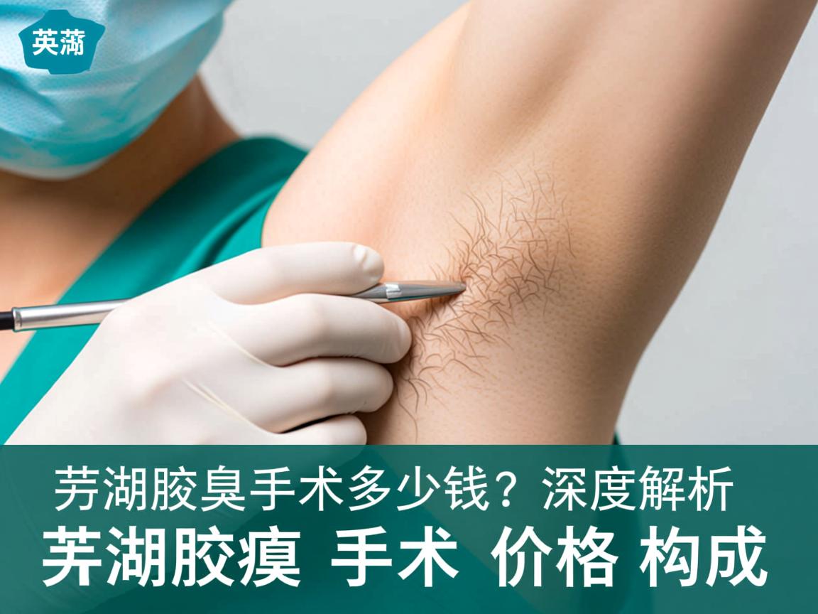 芜湖腋臭手术多少钱？深度解析芜湖腋臭手术价格构成