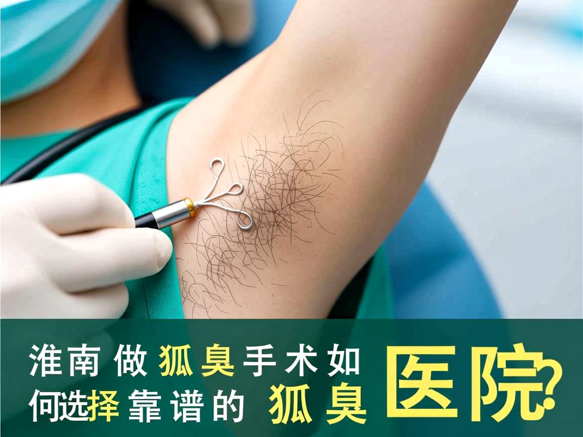 淮南做狐臭手术,如何选择靠谱的狐臭医院? 淮南做狐臭手术,如何选择靠谱的狐臭医院?
