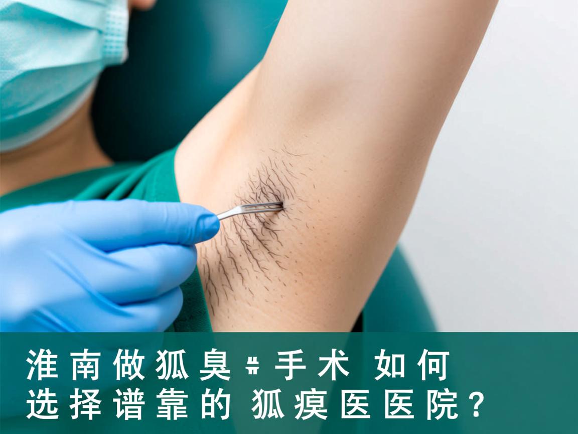 淮南做狐臭手术,如何选择靠谱的狐臭医院? 淮南做狐臭手术,如何选择靠谱的狐臭医院?