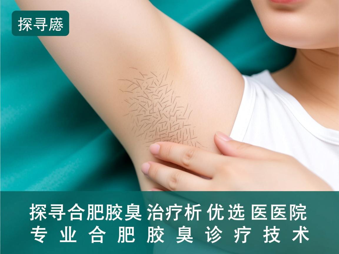 探寻合肥腋臭治疗优选医院，专业解析合肥腋臭诊疗技术