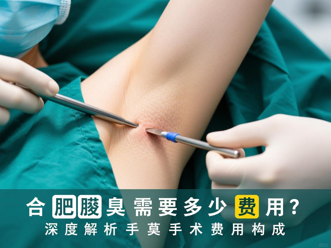 合肥腋臭手术需要多少费用?深度解析腋臭手术费用构成 合肥腋臭手术需要多少费用?深度解析腋臭手术费用构成