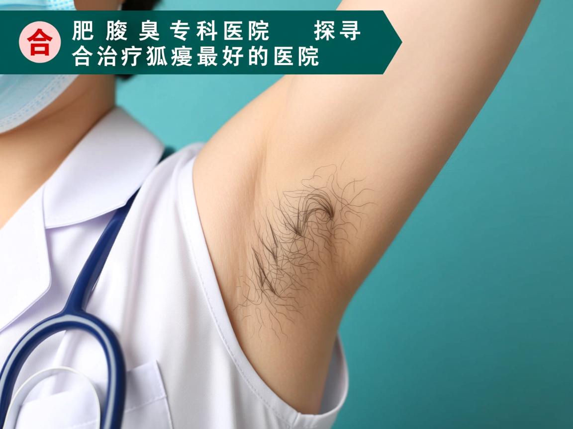 合肥腋臭专科医院解析，探寻合肥治疗狐臭最好的医院