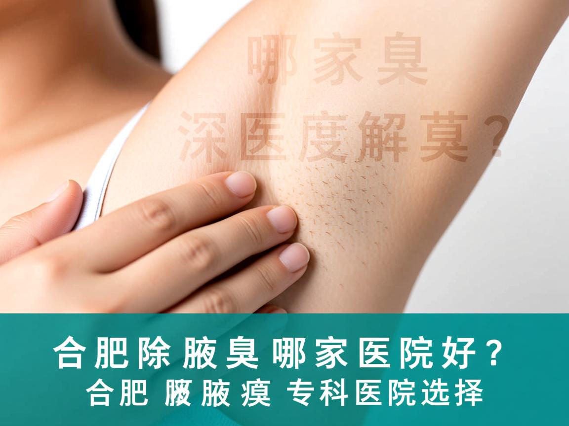 合肥除腋臭哪家医院好?深度解析合肥腋臭专科医院选择 合肥除腋臭哪家医院好?深度解析合肥腋臭专科医院选择