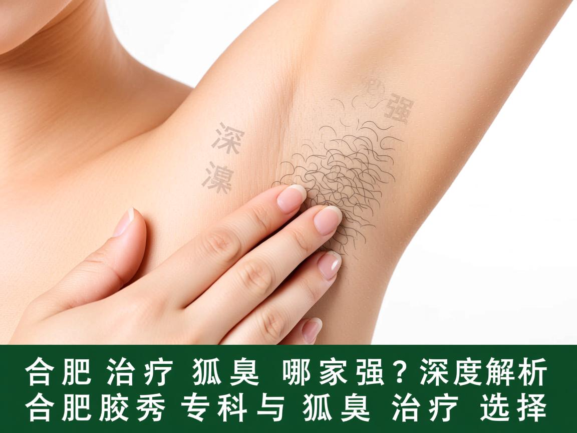 合肥治疗狐臭哪家强？深度解析合肥腋秀专科与狐臭治疗选择