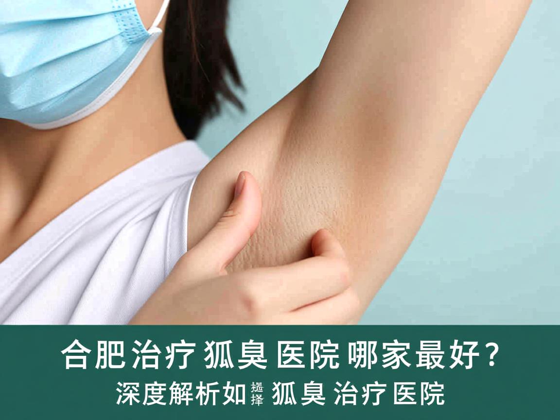 合肥治疗狐臭医院哪家最好？深度解析如何选择最好的狐臭治疗医院