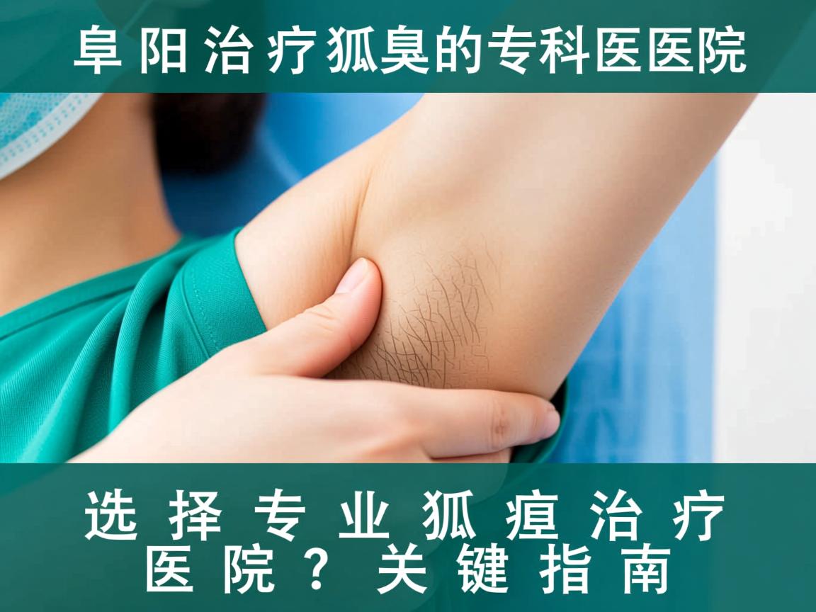 阜阳治疗狐臭的专科医院,选择专业狐臭治疗医院的关键指南 阜阳治疗狐臭的专科医院,选择专业狐臭治疗医院的关键指南