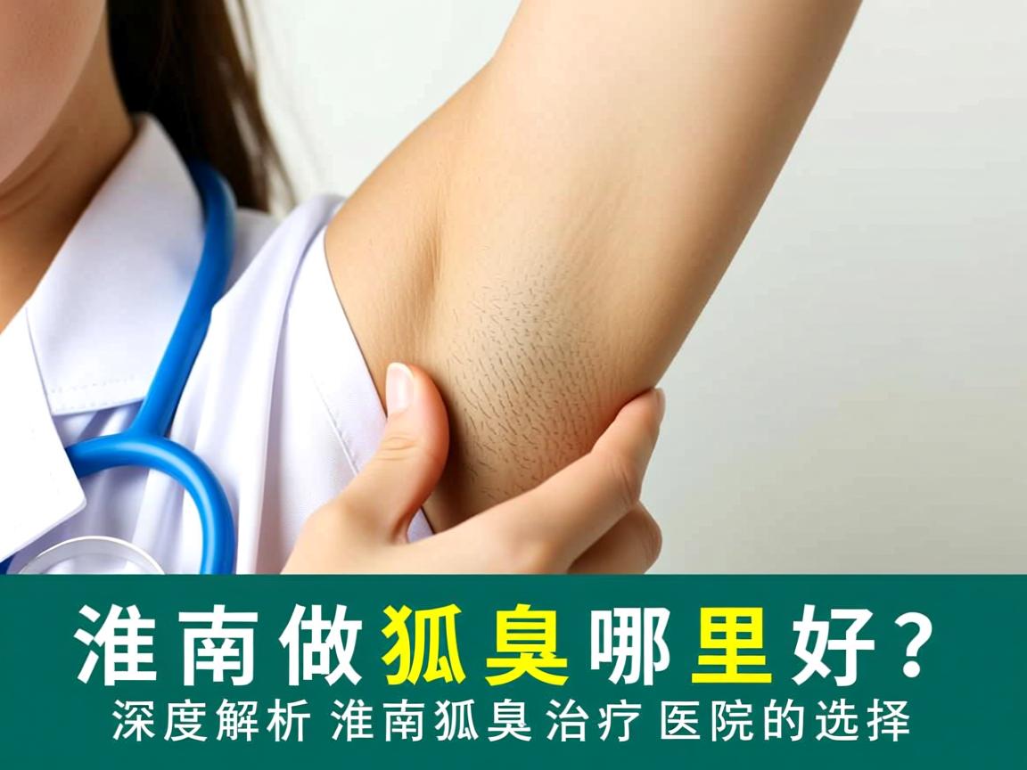 淮南做狐臭哪里好？深度解析淮南狐臭治疗医院的选择