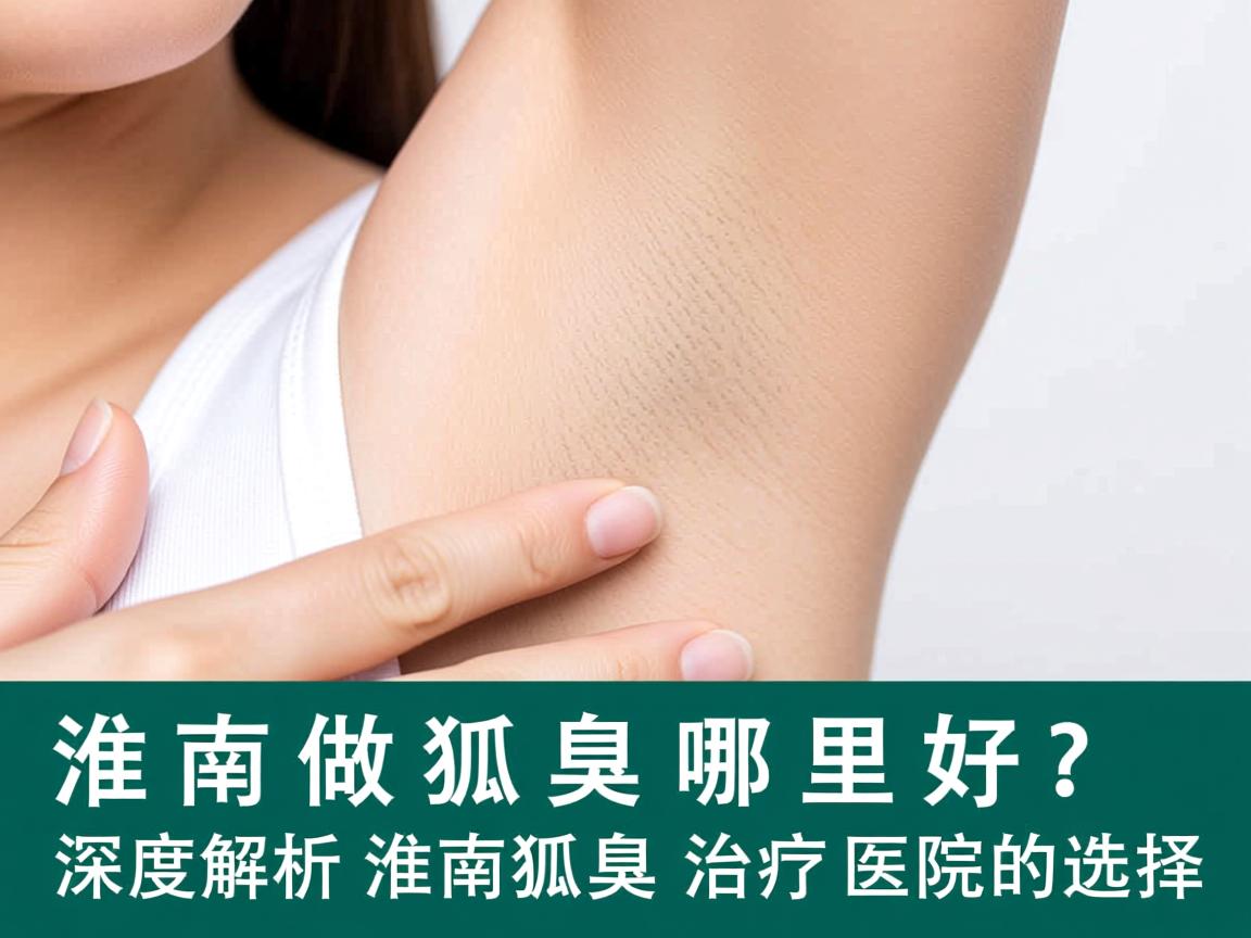 淮南做狐臭哪里好？深度解析淮南狐臭治疗医院的选择