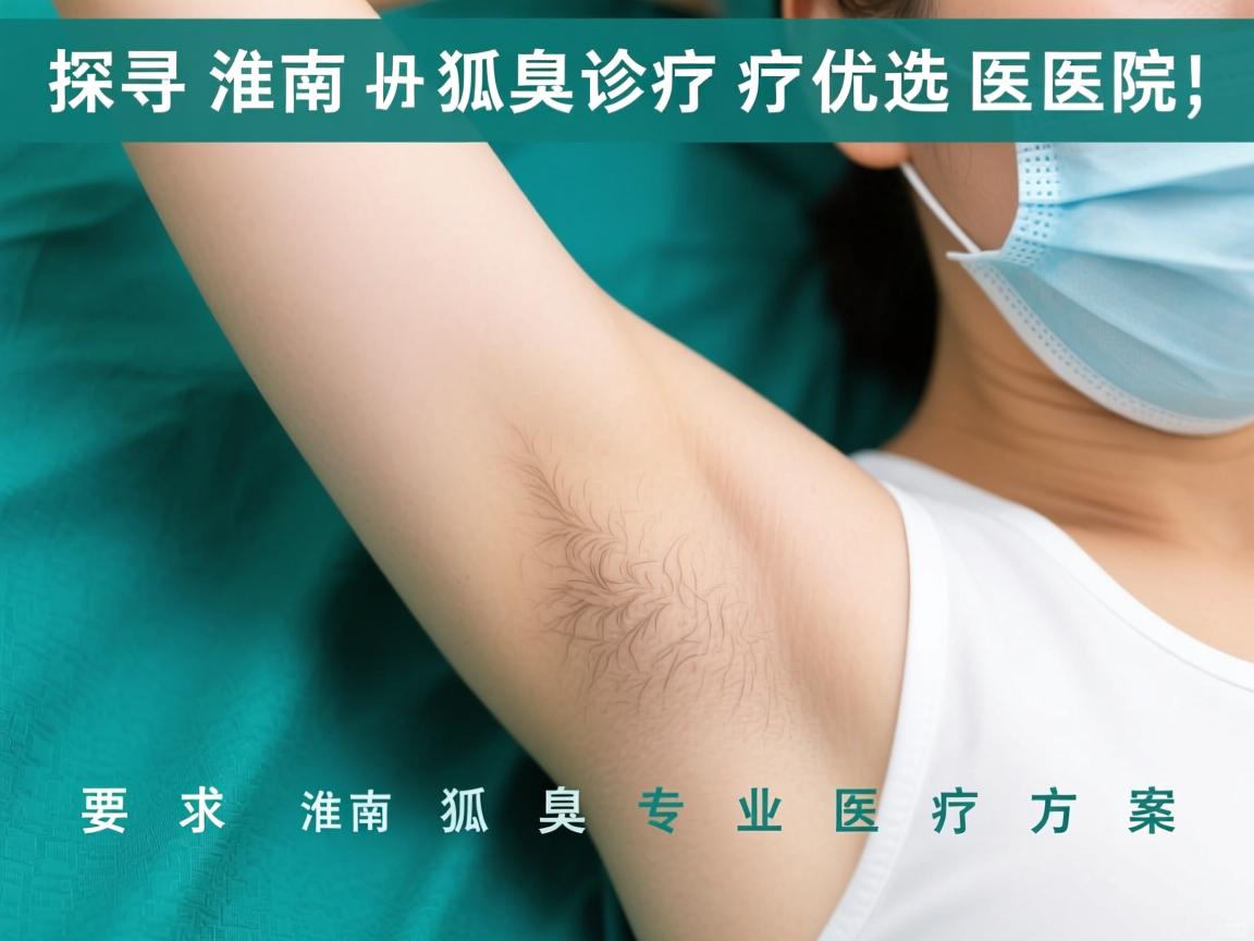 探寻淮南狐臭诊疗优选医院，解析淮南狐臭专业医疗方案