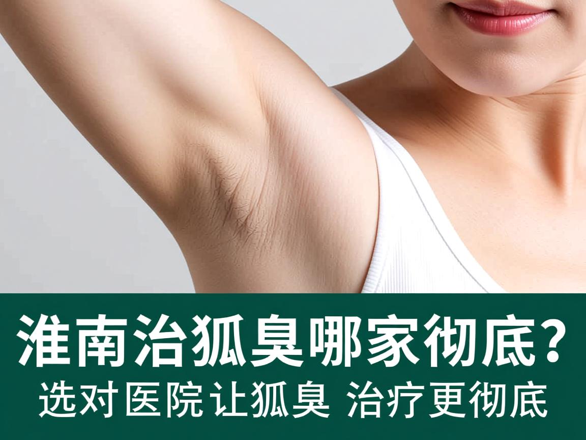 淮南治狐臭哪家彻底？选对医院让狐臭治疗更彻底