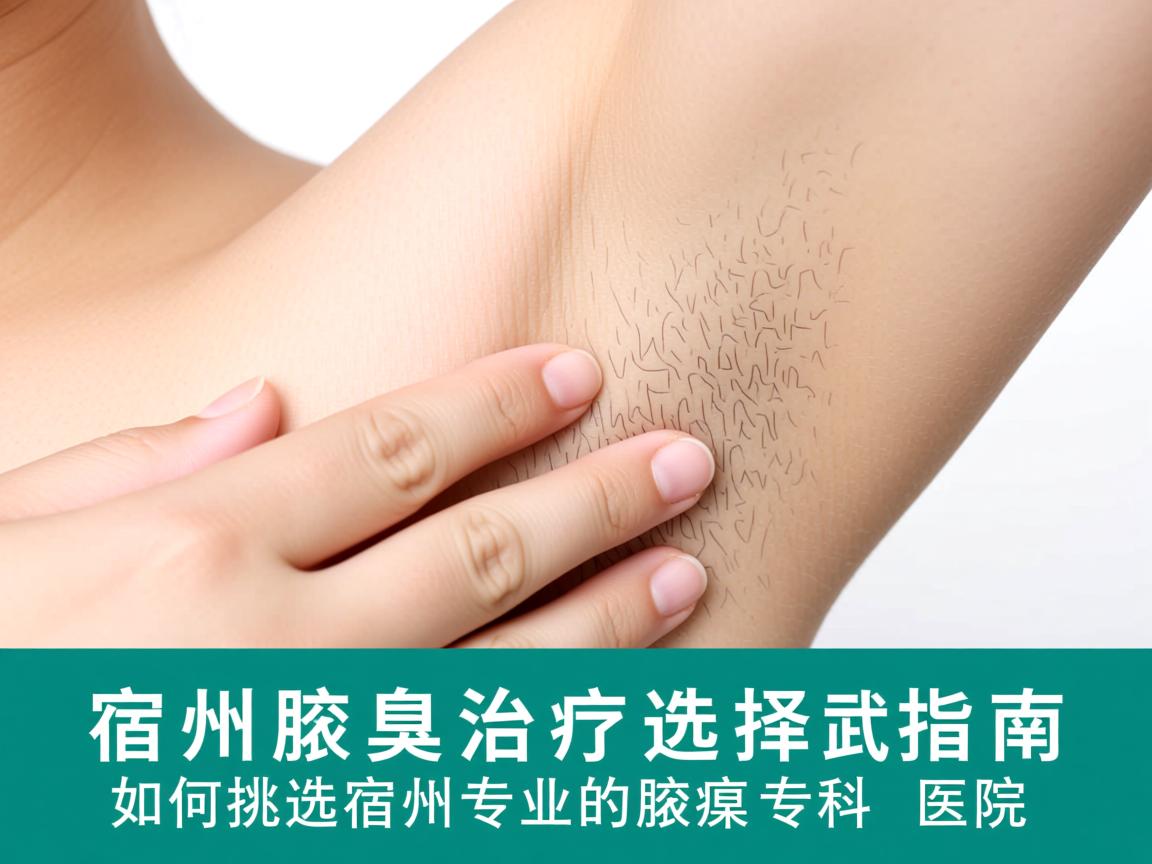 宿州腋臭治疗选择指南,如何挑选宿州专业的腋臭专科医院 宿州腋臭治疗选择指南,如何挑选宿州专业的腋臭专科医院