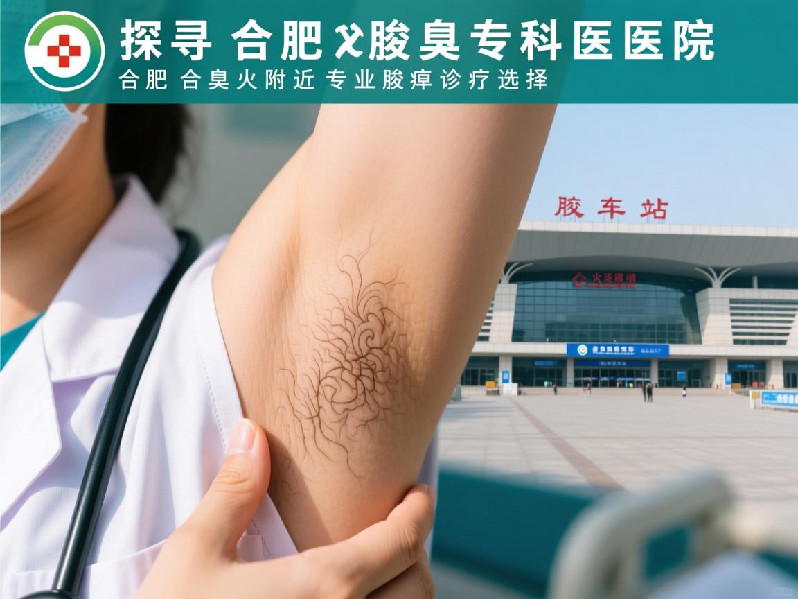 探寻合肥腋臭专科医院，合肥火车站附近专业腋臭诊疗选择