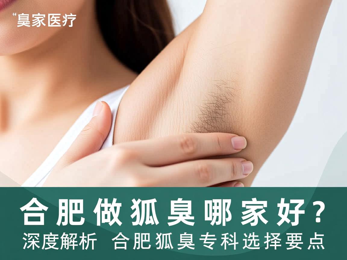 合肥做狐臭哪家好？深度解析合肥狐臭专科选择要点