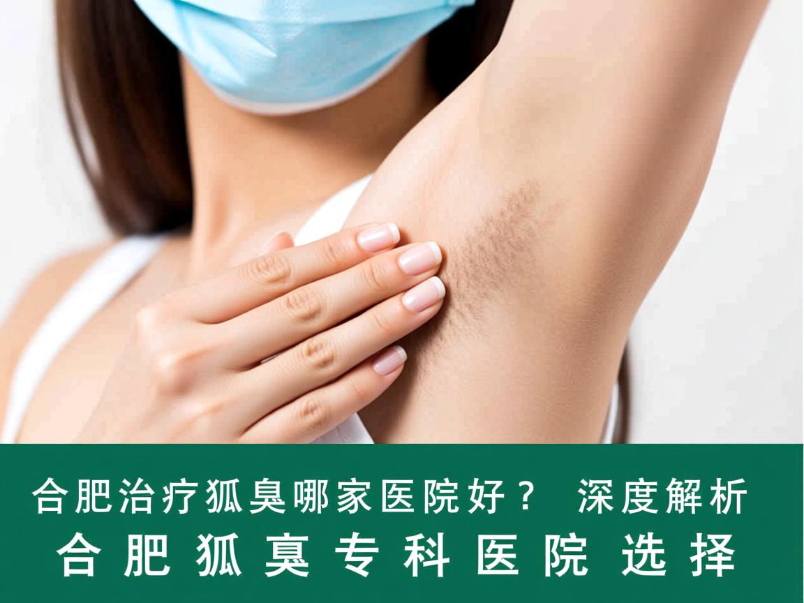 合肥治疗狐臭哪家医院好？深度解析合肥狐臭专科医院选择