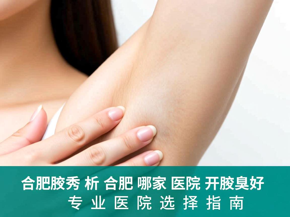 合肥腋秀解析,合肥哪家医院开腋臭好,专业医院选择指南 合肥腋秀解析,合肥哪家医院开腋臭好,专业医院选择指南