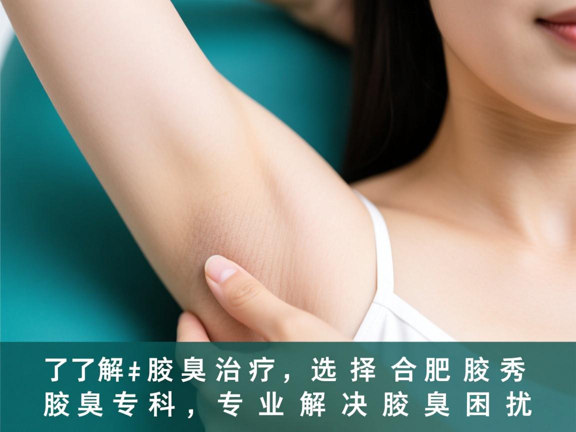 了解腋臭治疗，选择合肥腋秀腋臭专科，专业解决腋臭困扰