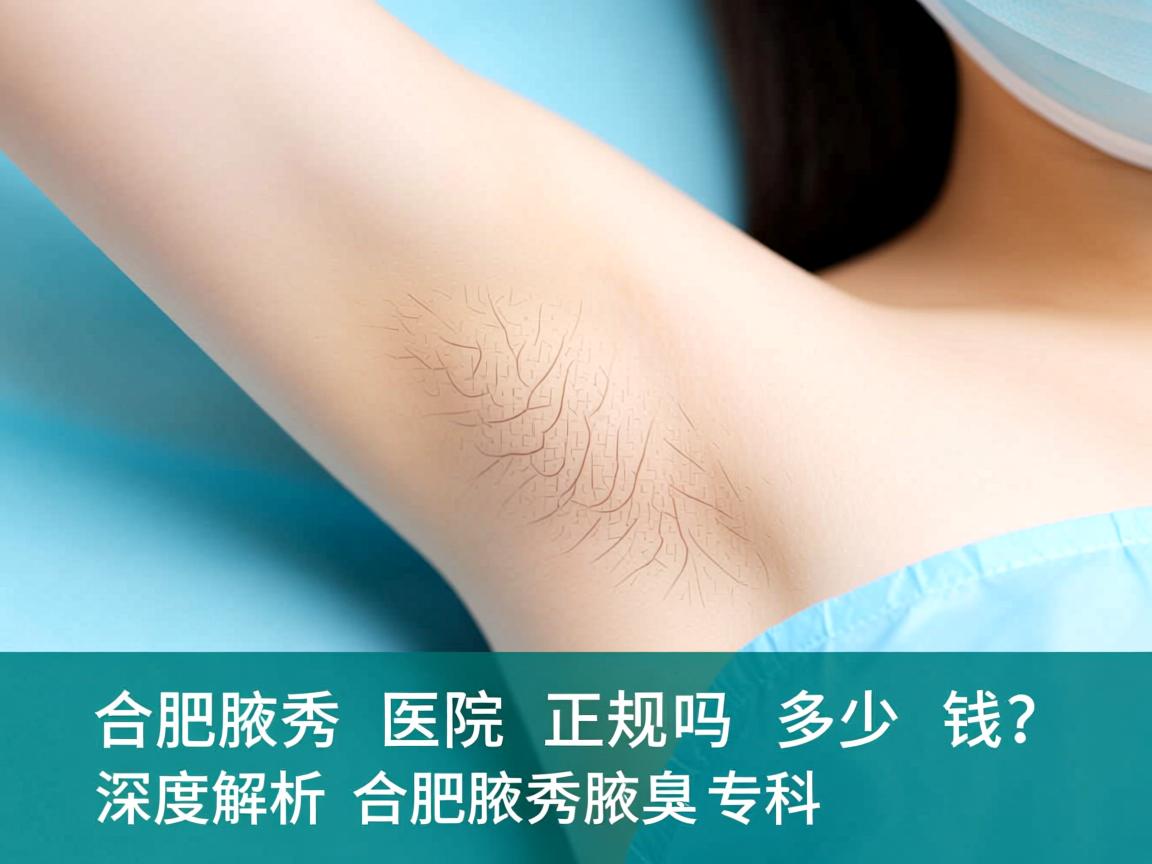 合肥腋秀医院正规吗多少钱?深度解析合肥腋秀腋臭专科 合肥腋秀医院正规吗多少钱?深度解析合肥腋秀腋臭专科
